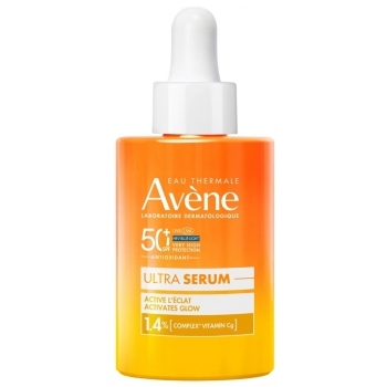 АВЕН Слънцезащитен ултра серум с озаряващ ефект SPF50+ 30мл.