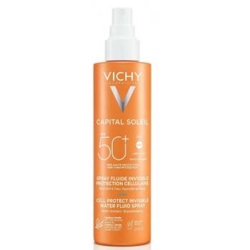 ВИШИ СОЛЕЙ Слънцезащитен спрей флуид SPF50 200 мл.