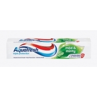 АКВАФРЕШ Паста за зъби TRIPLE Майлд и минти ЗЕЛЕНА 75 мл. 1,99&nbsp;&euro;&nbsp; от Vitania.bg
