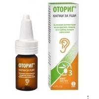 ОТОРИГ КАПКИ ЗА УШИ 10мл 10,00&nbsp;&euro;&nbsp; от Vitania.bg