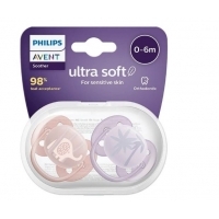 АВЕНТ-ЗАЛЪГАЛКИ ULTRA SOFT  + стерилизаторна кутия 0-6м. х 2 различни цветове 6,90&nbsp;&euro;&nbsp; от Vitania.bg