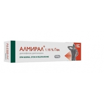 АЛМИРАЛ гел 1.16% - 100 г • Цена | Аптеки Витания
