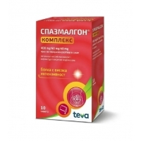 СПАЗМАЛГОН КОМПЛЕКС сашети х10 6,90&nbsp;&euro;&nbsp; от Vitania.bg