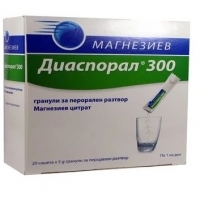 ДИАСПОРАЛ-MG сашета 300 мг. х 20 9,60&nbsp;&euro;&nbsp; от Vitania.bg