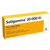 СОЛИГАММА тбл.20000IU х10 16,40&nbsp;&euro;&nbsp; от Vitania.bg