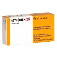 КАТАФЛАМ ДР 25МГ Х 20 0,00&nbsp;&euro;&nbsp; от Vitania.bg