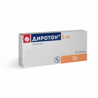 ДИРОТОН ТАБЛ. 5 мг.х 28   1,48&nbsp;&euro;&nbsp; от Vitania.bg
