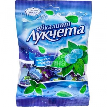 БОНБОНИ ЛУКЧЕТА Евкалипт 85 гр. • Цена